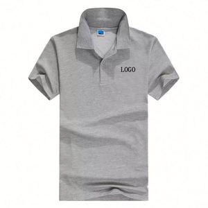 Design Custom Summer Lapel Shirt Colour Logo Breathe 100% Cotton Men's Polo Shirt Blank Business High Quality Golf Polo Shirt - Product Image 1