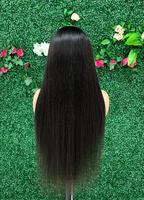 Peluca frontal de encaje sin pegamento de 30-32 pulgadas 13x6 HD para cabello virgen vietnamita sin procesar con cutícula alineada, peluca para mujer negra