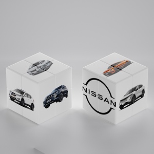 Cubos Mágicos Promocionales Personalizados de Nissan 3x3 <span class=keywords><strong>4x4</strong></span> 5x5 al por Mayor, Rompecabezas con Logotipo Personalizado, Pedido al por Mayor, Regalo Corporativo para Concesionarios de Autos - Product Image 2