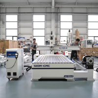 Máquina Fresadora CNC Multifuncional con Dispositivo Rotatorio Lateral para Tallado de Cilindros 3D, Corte de Madera, Acrílico, PVC y MDF