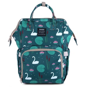 <span class=keywords><strong>2020</strong></span> yiwu zhiao personnalisé imprimé coloré voyage <span class=keywords><strong>momie</strong></span> maternité sac bébé couche-culotte sac à dos - Product Image 3