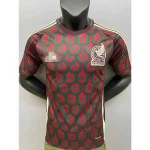 2024 2025墨西哥足球球衣主场24 25 RAULCHICHARITO LOZANO DOS SANTOS俱乐部足球衬衫儿童套装H.LOZANO男子套装