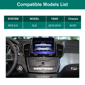 AUTOABC 12.3 "HD Linux Tela para Mercedes Benz GLE NTG4.5 Sem Fio CarPlay <span class=keywords><strong>Android</strong></span> Auto Exibição Airplay Tela Espelho - Product Image 4