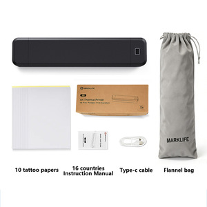เครื่องพิมพ์ลายสักแบบพกพา AI Printer X8T ระบบความร้อน ขนาด 118 มม. รองรับการเชื่อมต่อผ่านพอร์ต Type-C ใช้งานได้กับ IOS Android Mac และ Windows - Product Image 2
