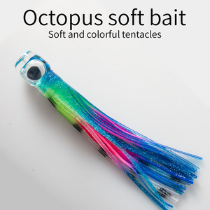 Señuelo Artificial de Resina con Forma de Pulpo, 82g, 20cm, Señuelo Biónico para Pesca de Calamar en Aguas Profundas, Señuelo para Pesca en Agua Salada - Product Image 2