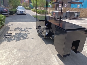 <b>Towable</b> Food Trailer Stainless Steel Commercial Catering Outdoor Use 1 Year Warranty Ready for Sale - Product Image 5