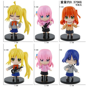 6 ชิ้น/ชุด ของเล่น บ็อคกี้ เดอะ ร็อค! ฟิกเกอร์การ์ตูนโกโตะ ฮิโทริ เรียว อิจิจิ นิจิกะ อิคุโยะ แบบกาชาปอง กล่องไข่ อนิเมะ - Product Image 6