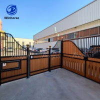 Panneau de box modulaire préfabriqué galvanisé pour écurie, idéal pour l'équitation, la ferme et l'école d'équitation - Vente chaude à faible coût