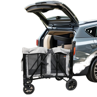 Probebi chariot de poussette en métal léger pour nourrissons tout-petits conception pliée pratique caractéristiques de sécurité grand tissu EVA PU nouveau bébé