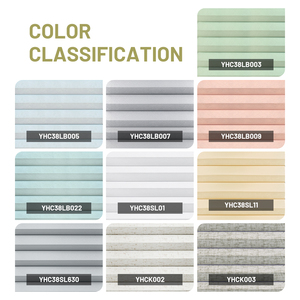 Cortinas enrollables de oficina de estilo francés Blackout Honeycomb Blind Skylight Motorized Slide Track Woven Technics Shading Box Package - Product Image 6