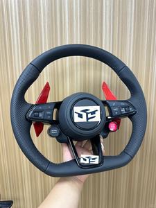 Volante de Fibra de Carbono Compatible con Audi TT R8 TTS TTRS S3 8P MK2 MK3 B8 A3 A4 A5 A6 S1 <span class=keywords><strong>S2</strong></span> S5 RS3 RS4 RS5 RS6 RS7 C6 2008-2012 - Product Image 6