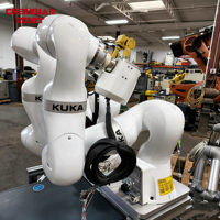 Soudage de bras robotique 7 axes Kuka Lbr Iiwa 14 R820 Cr avec positionneur de soudage Cngbs comme soudage de bras robotique Robot Cobot