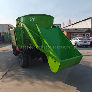 Distribuidor de Alimento Autopropulsado para Granja, Triciclo para Distribución de Alimento para Ovejas y Vacas, en Oferta - Product Image 6