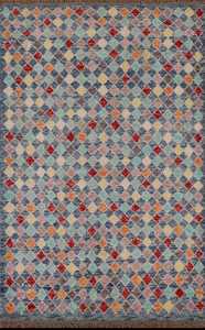 พรมปูพื้นสไตล์ตุรกีพรมขนสัตว์ถักนิตติ้งขนาด3x5มีเพชร oushak ปรับแต่งได้ - Product Image 2