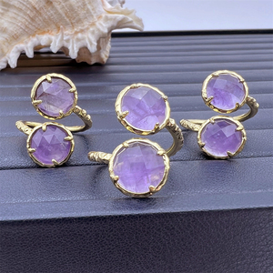 Hot Sale Reiki Gemstone <strong>Labradorite</strong> Band <strong>Ring</strong> Natural Stones <strong>Rings</strong> Energy Healing Rose Quartz Lapis Lazuli Crystal Men <strong>Rings</strong> - Product Image 5