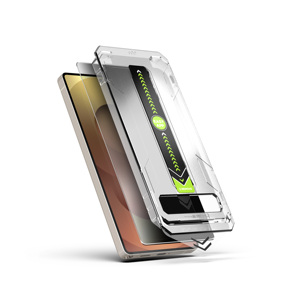 Protector de Pantalla Anti-Reflejos Personalizado 28 con Estación EasyApp para Eliminar el Polvo, Película de Alta Definición para Samsung S23 FE S24 <span class=keywords><strong>Plus</strong></span> - Product Image 5