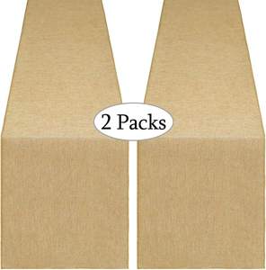 Nappes led en dentelle de thé de mariage en <span class=keywords><strong>jute</strong></span> naturelle <span class=keywords><strong>chemin</strong></span> de <span class=keywords><strong>table</strong></span> en <span class=keywords><strong>jute</strong></span> pour mariage - Product Image 6