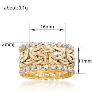 Anello con Diamante Q492 in Oro Giallo, Taglio Brillante Rotondo, Diamanti Naturali, Unisex per Uso Quotidiano - Product Image 4