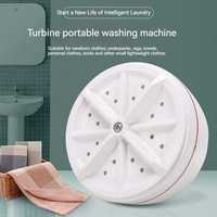 New Arrival Mini Washing Machine Portable Turbine Washer Ultrasonic Mini Washer Clothing Washing Machine