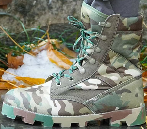 DFB10 Manufacturers Supply Camouflage High-top <b>Boots</b> Tactical <b>Boots</b> <b>Hiking</b> Shoes Outdoor Adventure Training <b>Boots</b> - Product Image 3