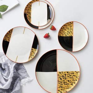 Wholesale Modern Dubai Elegant Bone China Dinner Set Ceramic <b>Dinnerware</b> Set - Product Image 5