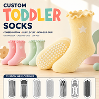 Chaussettes pour enfants en gros, personnalisables avec logo, nouveau style respirant, style preppy, neutres, en bon coton pour bébés, petites filles et garçons