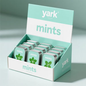 Custom Biodegradable Retail Counter Display <b>Boxes</b> Cardboard UV Printing Recycled Materials for Packaging for US Stores Snacks - Product Image 4