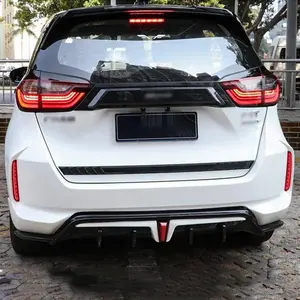 Nouveau réflecteur de pare-chocs arrière TYPY pour Fit Jazz 2020 2021, rouge fumé, clignotant séquentiel, feu stop, feu antibrouillard 12V - Product Image 6