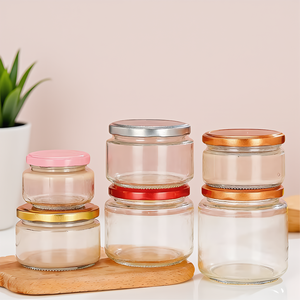 Hersteller-Großhandel: Runde Gläser mit Metall-Schraubverschlüssen, Verkauf in Großmengen, 100ml, 220ml, 280ml, 380ml, 500ml - Product Image 1