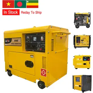 Standby Backup 3Kw 4Kw 5Kw generatori di corrente Diesel 3Kva 4Kva 5Kva generatore silenzioso elettrico Diesel