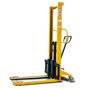 1500kg <span class=keywords><strong>Double</strong></span> Mât <span class=keywords><strong>Fourche</strong></span> Fixe Manuel Empileur de Palette de <span class=keywords><strong>chariot</strong></span> élévateur - Product Image 6