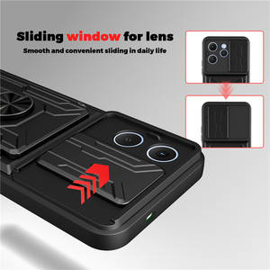 เคสโทรศัพท์กันกระแทกสำหรับกระจกหน้าต่างตัวเลื่อนป้องกันเลนส์สำหรับ infinix tecno Spark 40 4G - Product Image 5