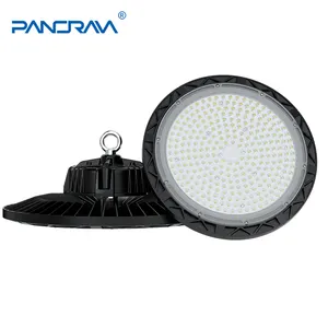 Fabricante atacado IP65 à prova de poeira para armazéns esportivos, iluminação industrial de estádios, 100w, 150w, 200w, luz LED High Bay