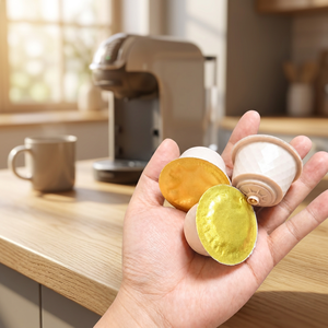 แคปซูลมัทฉะย่อยสลายได้แบบ Zero Waste ใช้ได้กับเครื่อง Dolce Gusto ชาเขียวออร์แกนิกเพื่อสุขภาพ  รับสั่งซื้อแบบขายส่ง - Product Image 1