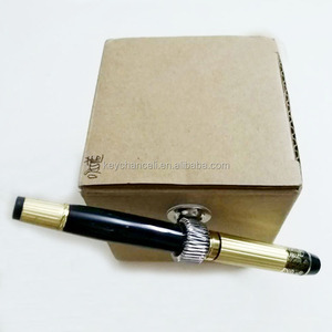 A buon mercato in schiuma bianca autoadesiva argento acciaio inossidabile a molla tonda pinze portapenne Clip ad anello singolo portapenne in metallo - Product Image 6