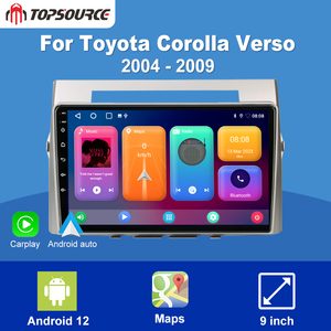Reproductor multimedia para coche <span class=keywords><strong>Toyota</strong></span> Corolla, navegador GPS, DDP, 4G RAM Core, estéreo, DVD, Android, Carplay automático, almacén <span class=keywords><strong>de</strong></span> Europa y España - Product Image 2