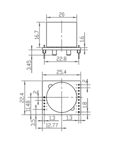 Monóxido de carbono do módulo do sensor do CO do elevado desempenho <span class=keywords><strong>Aqms</strong></span> <span class=keywords><strong>600</strong></span> & analisador dos óxidos do nitrogênio - Product Image 3
