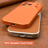 Étui de protection antichoc magnétique en cuir PU bicolore avec protection intégrale de l'appareil photo pour iPhone 18 17 16 15 14 13 Pro Max Plus