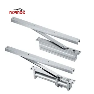 Hidden Hydraulic Aluminum Concealed Door Closer 60-70kg For Hotel Automatic Machine