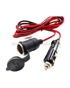 <strong>replacement</strong> Battery Terminal to Female Cigarette Lighter 12 volt <strong>car</strong> socket 12v battery stripped cigarette cigar <strong>jack</strong> Cable - Product Image 3