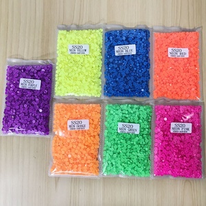Mode 2mm SS6 Néon <span class=keywords><strong>Pierre</strong></span> Flatback Nail Art Cristal Pierres Fluorescent Strass <span class=keywords><strong>Bande</strong></span> - Product Image 6