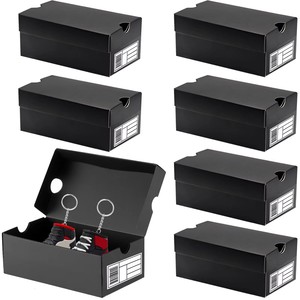 Boîtes cadeaux personnalisées pour chaussures, mini-emballages de baskets pour fêtes, étiquettes modifiables, bonbons, biscuits, boîte à chaussures personnalisée - Product Image 1