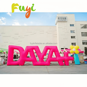 Große aufblasbare Werbe briefe für Werbe veranstaltungen, aufblasbares Zeichen für Werbung - Product Image 5