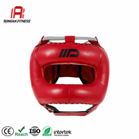 Casque de protection intégral professionnel Rongan pour le kick-boxing, haute absorption des chocs, pour adultes, protection du nez Sanda