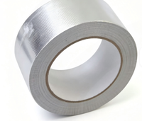 Ruban adhésif en aluminium brillant de qualité supérieure avec adhésif acrylique |   Ruban de masquage ultra-adhésif, résistant à la chaleur, imperméable et durable