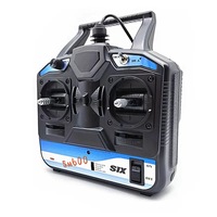 Simulador de Vuelo RC SM600 CAAC, Controlador de Simulador de Drones USB de 6 Canales para Drones FPV, Control Remoto de Ala Fija, Manillar de Entrenamiento