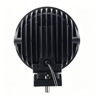 Nouvelle lampe de travail LED DRL 7,1 pouces 70W avec lentille 4D, étanche IP68, 12-48V, pour conduite auxiliaire, tout-terrain, voiture, camion, chariot élévateur, machinerie, 3400lm