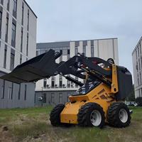 Pengiriman Gratis Mini Skid Steer Loader Mini Cargo Skid Steer Loader Attachment Mini Skid Steer Loader Bensin