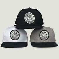 Gorra de camionero versátil y elegante, gorra de béisbol con protección UV, moderna, de algodón bicolor con estampado, ala ancha, personalizable.