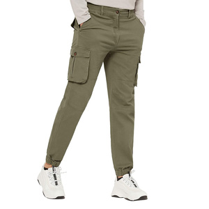 กางเกงคาร์โก้ผ้าแคนวาสสำหรับผู้ชายคุณภาพสูง น้ำหนักเบา สวมใส่สบาย เหมาะสำหรับกิจกรรมกลางแจ้ง พิมพ์โลโก้ตามสั่งจาก GAF Wholesale - Product Image 6